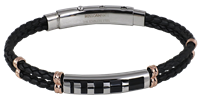 Bracciale Rosso Amante Uomo Leonardo da Vinci in Pelle UBR649GB - UBR649GB